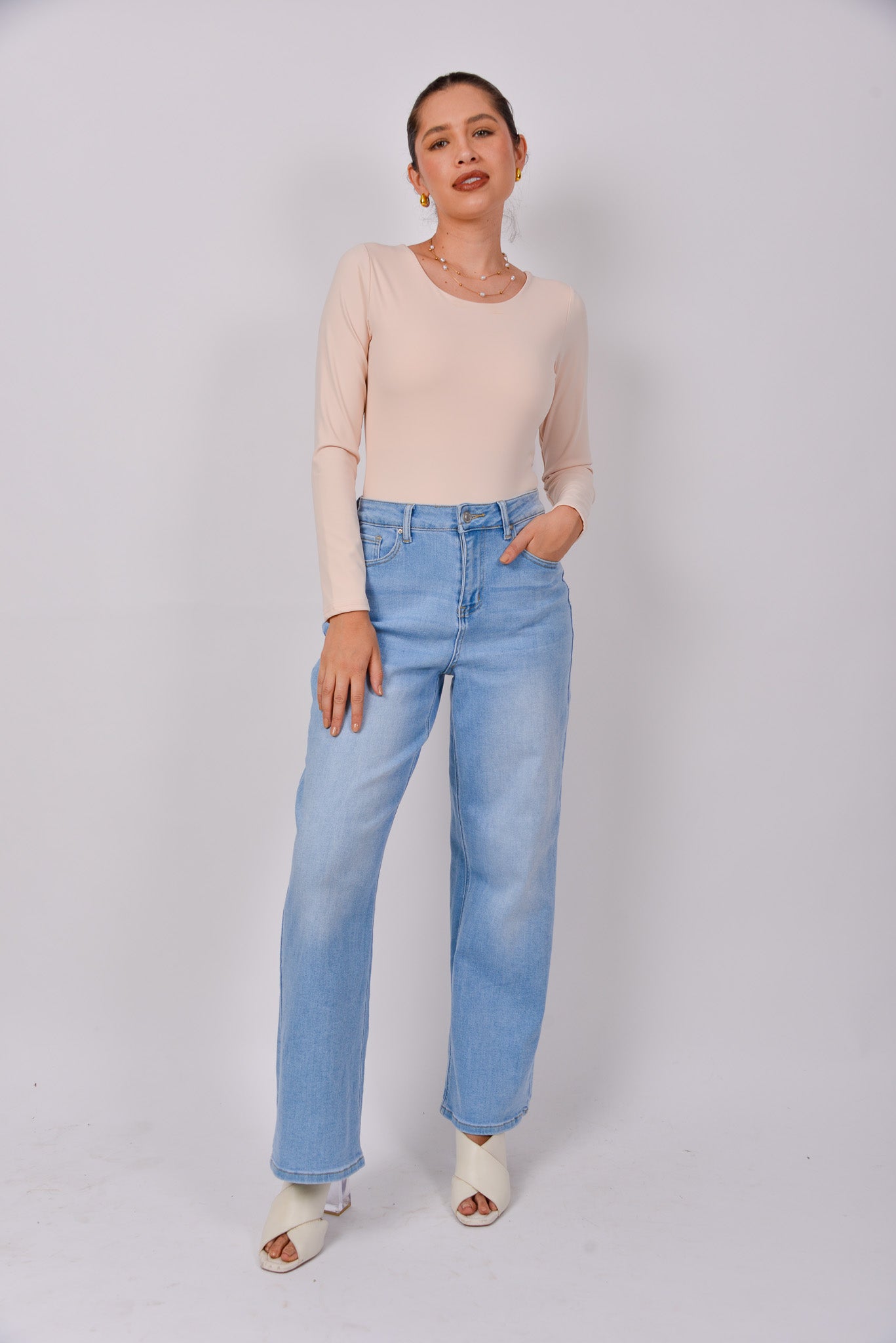 Jeans wide leg