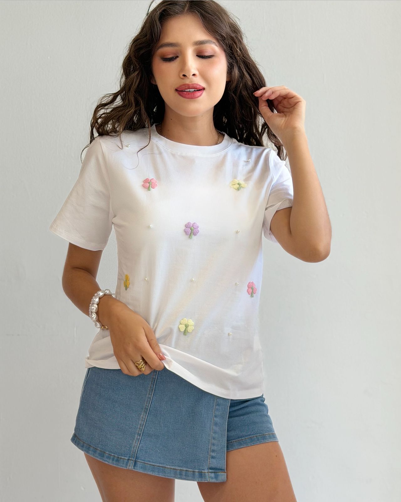 Blusa de flores