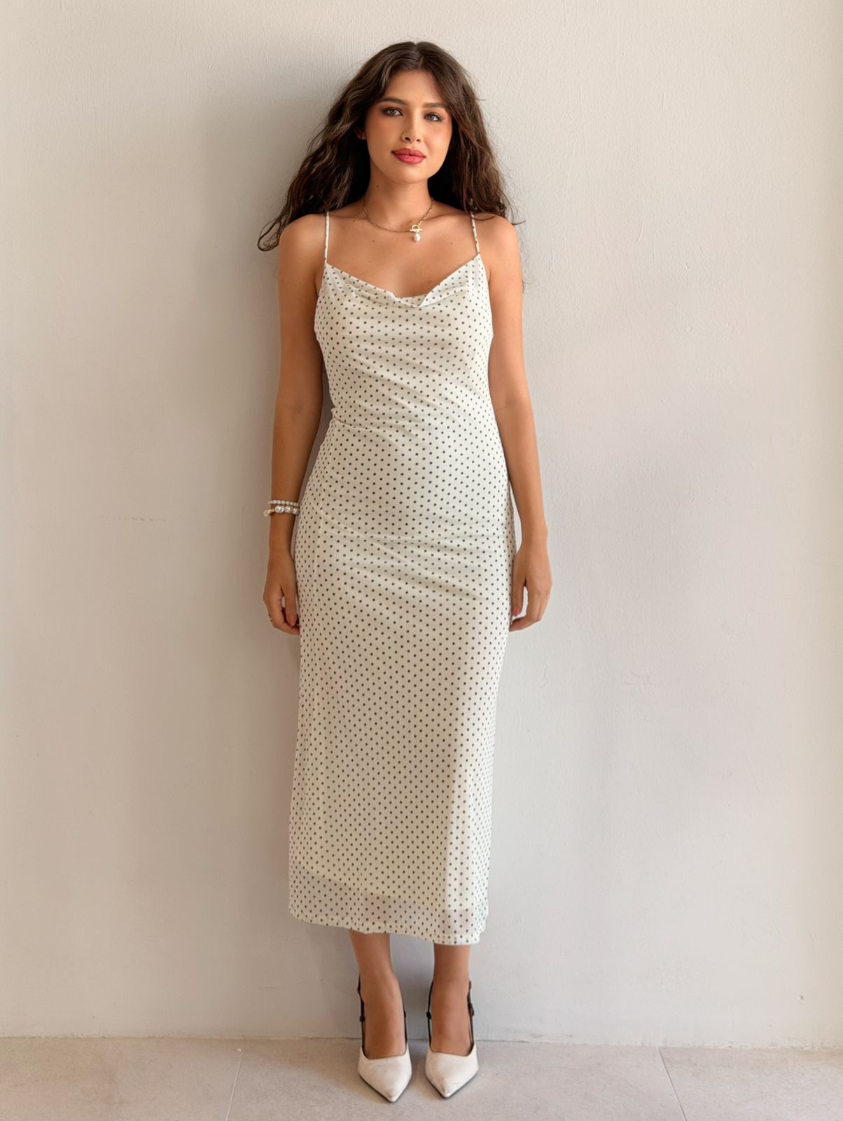 Vestido de puntos
