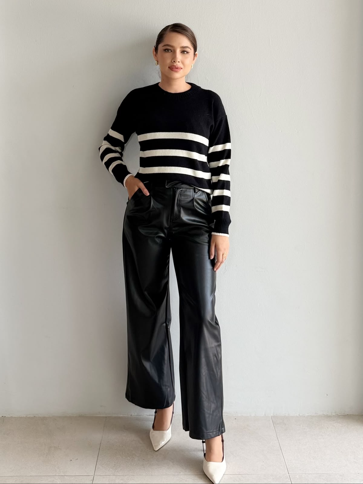 Jeans de vinipiel