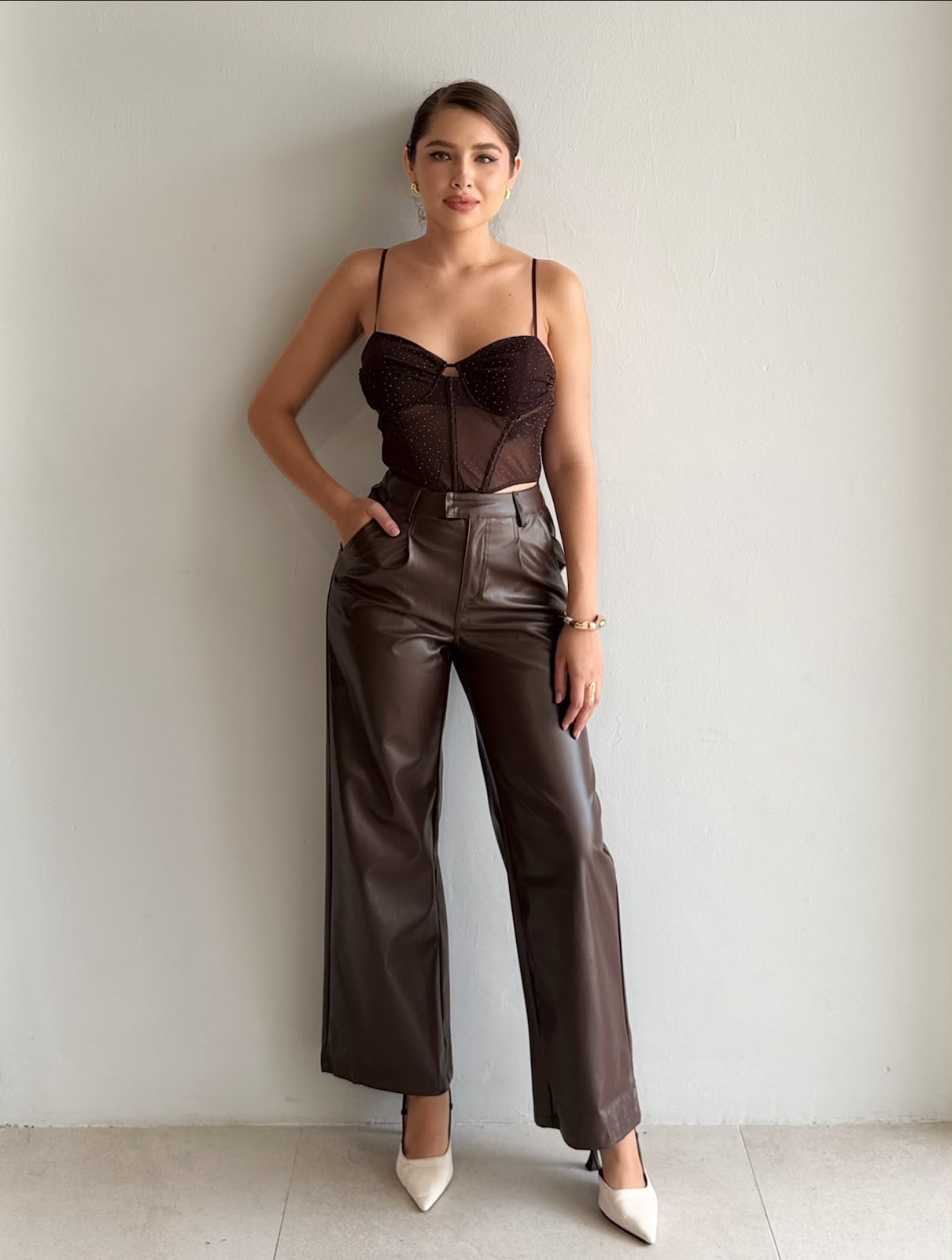 Jeans de vinipiel