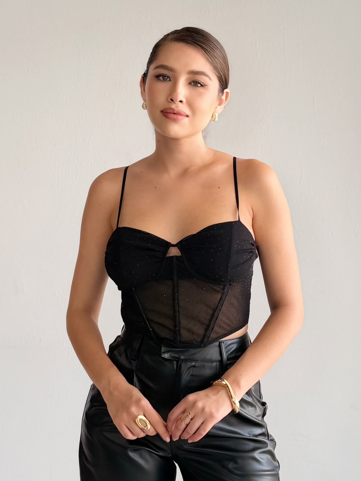 Corset de brillos