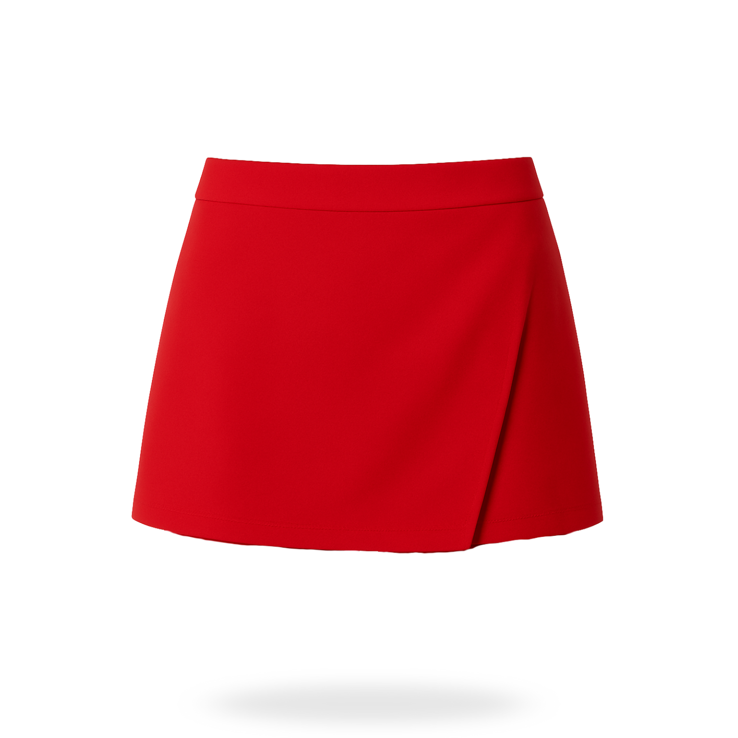 Falda short tela de vestir