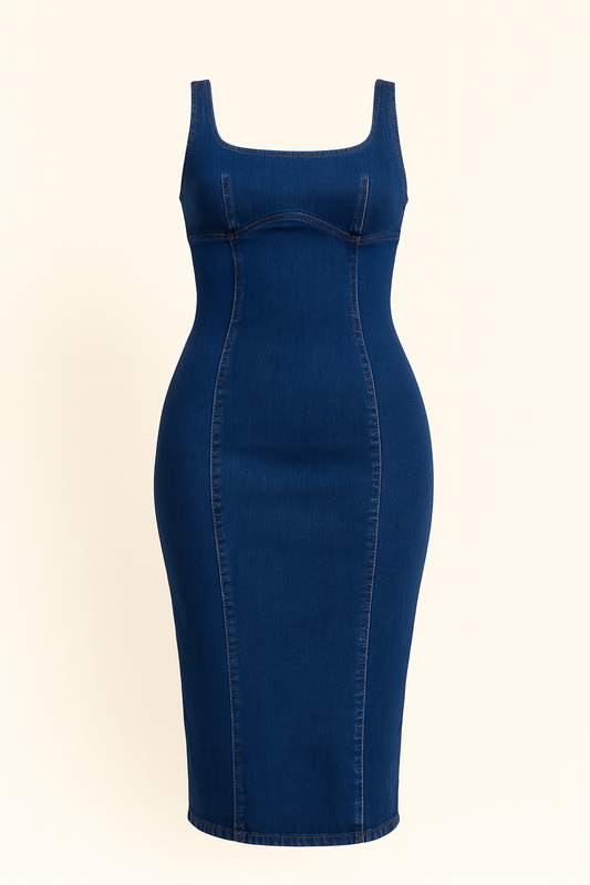 Vestido Mezclilla de tirantes