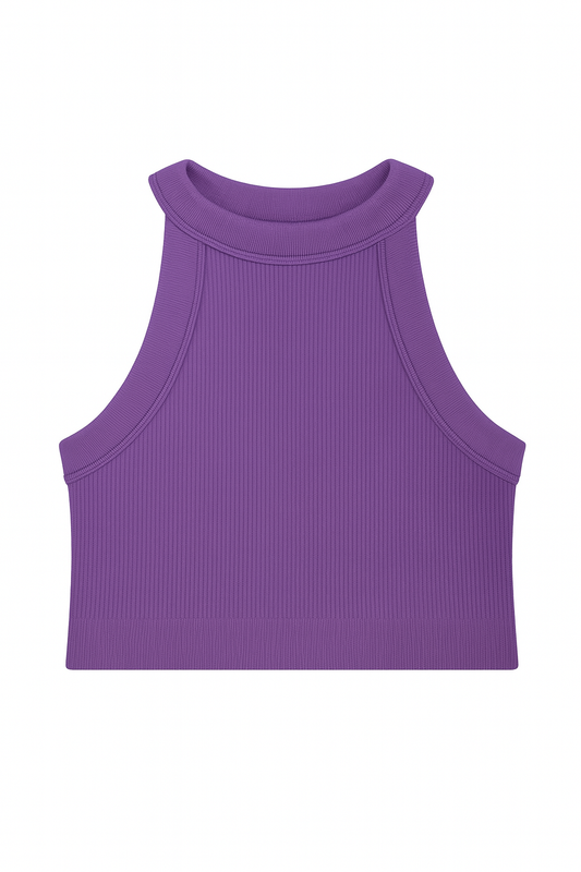 Crop top halter