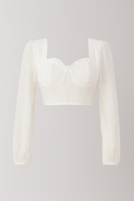 Blusa manga larga
