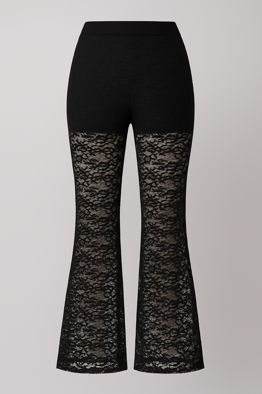 Pantalón de encaje