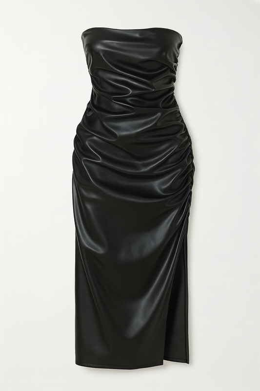 Vestido Vinipiel Strapless