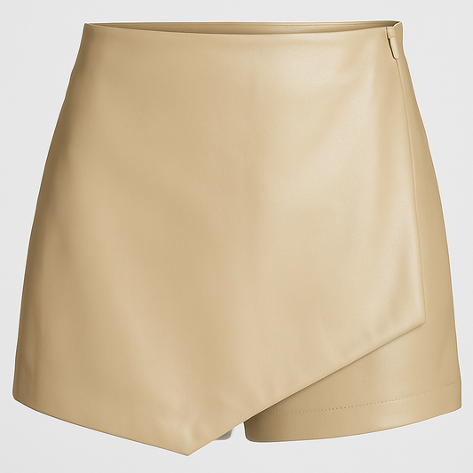 Falda Short vinipiel