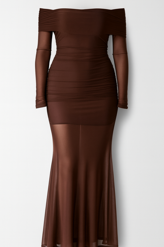 Maxi Vestido mesh