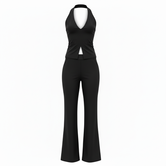 Conjunto blusa y pantalón
