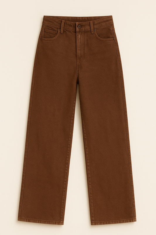 Jeans café wide leg