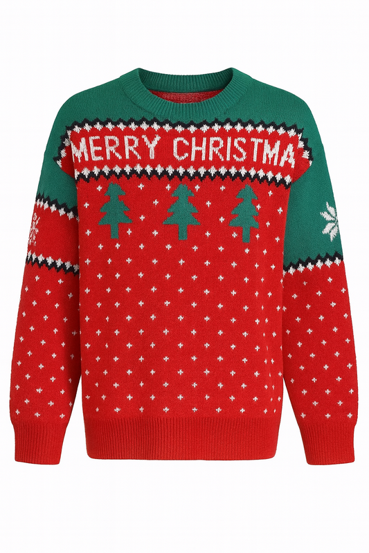 Suéter navideño Merry cristmas