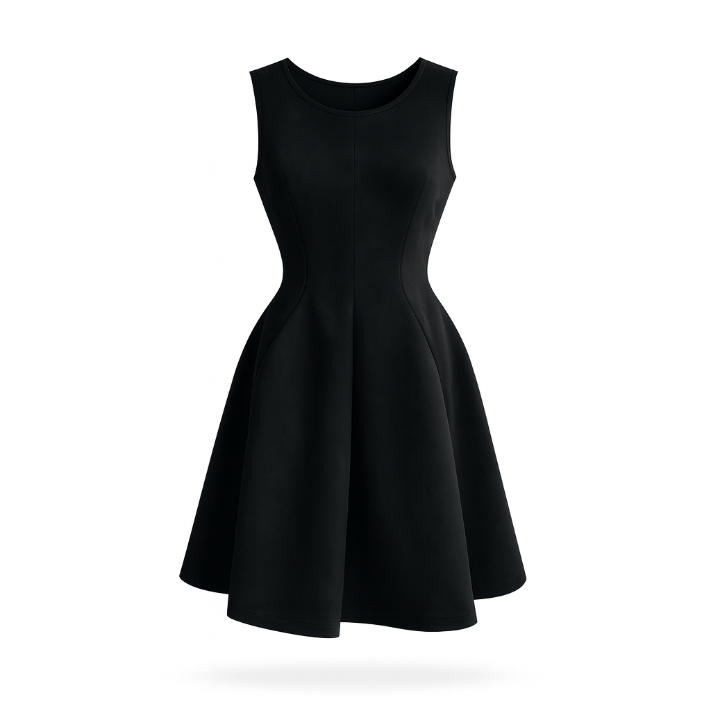 Vestido Gamuza Corte A