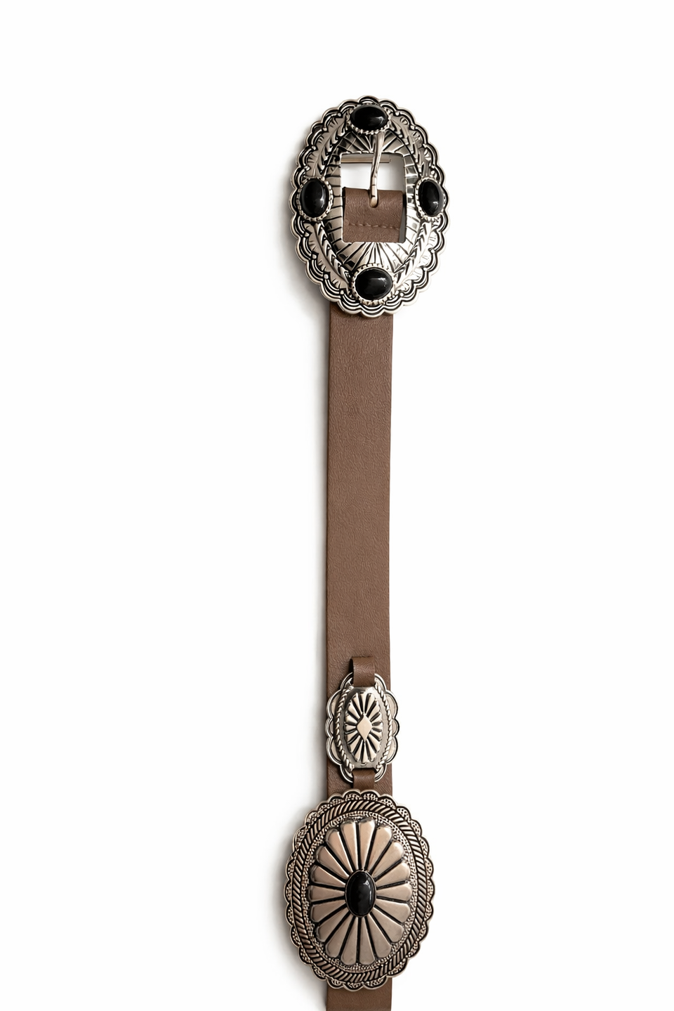 Cinturón vaquero sol de Plata