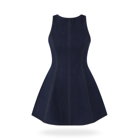 Vestido de mezclilla corte A