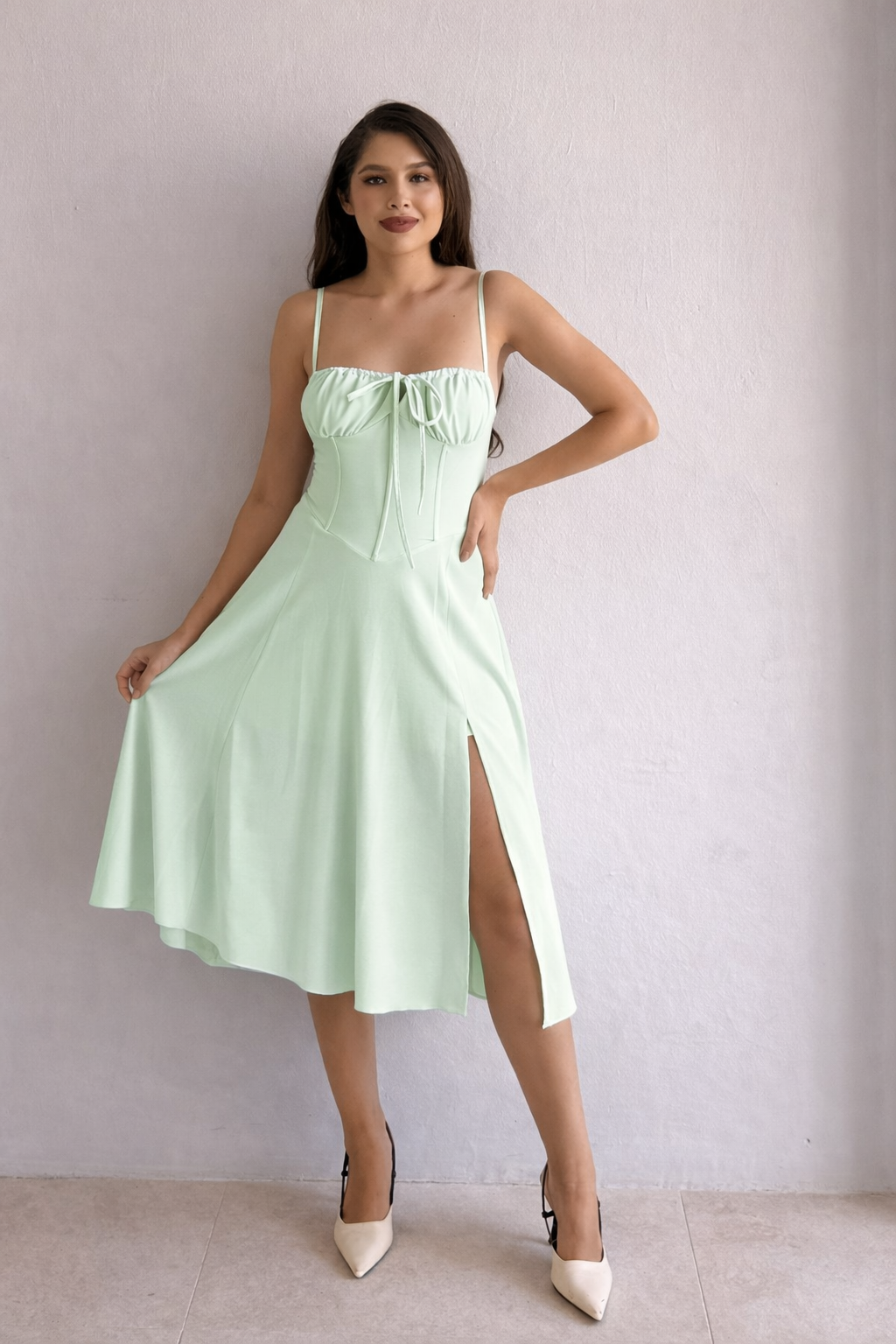 Maxi Vestido con corset