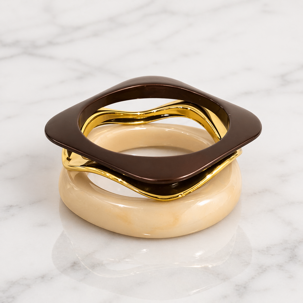 Brazalete Coco cuadrado