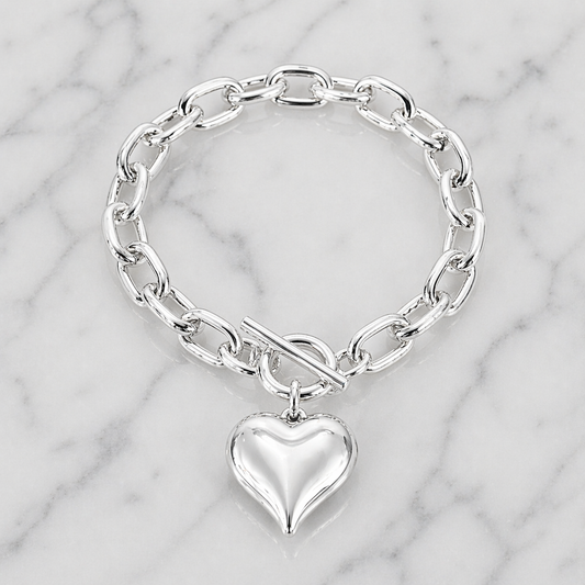 Collar dije de corazon