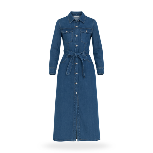 Vestido Largo de Mezclilla Premium